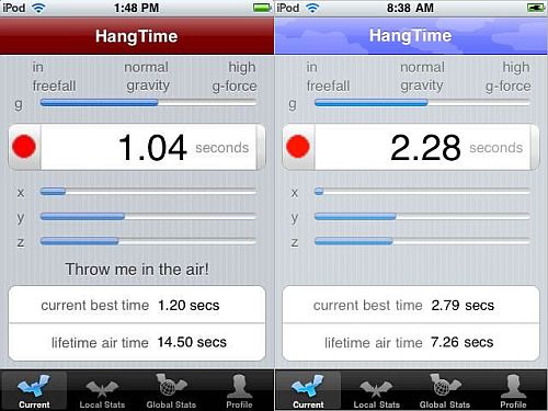 hang time cool iPhone apps