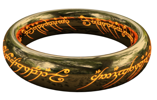 The One Ring, from the Lord of the Rings